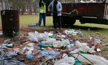Светниколското излетничко место Ѓуриште исчистено од ѓубре