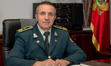 Сменет началникот на Генералштабот на Војската на Црна Гора