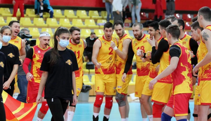 Македонските одбојкари триумфираа над Турција за втор настап на ЕП