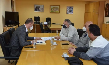 Штипскиот градоначалник на средба со првиот човек со Хидроситемот „Злетовица“