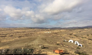 Шекеринска и Брнз во посета на армискиот полигон „Криволак“