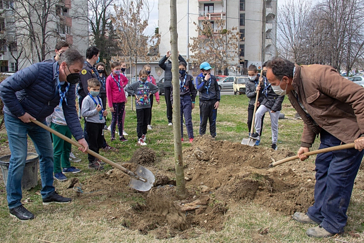 Извидниците од извидничко-поречанскиот одред „Галеб“ добија свој парк во општина Аеродром