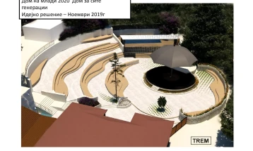 Штипскиот Дом на млади ќе добие реконструирана летна тераса