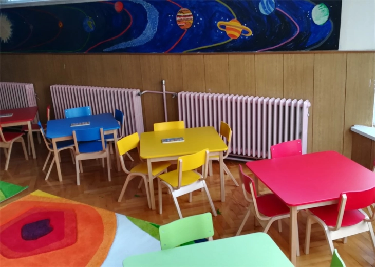 Три нови занимални во градинката „Детелинка“, капацитетот за згрижување се зголемува за 90 деца