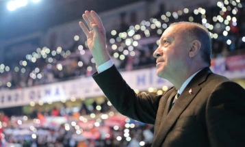 Ердоган е реизбран за претседател на АКП