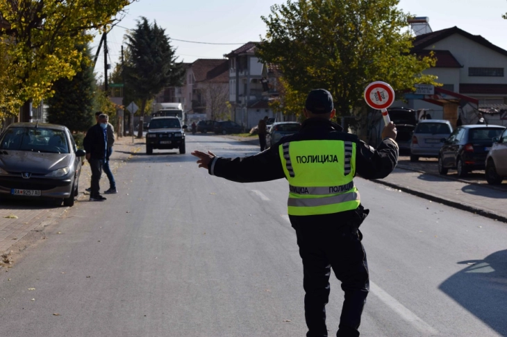 Казни за 199 возачи во Скопје, 32 за брзо возење, 16 без возачка