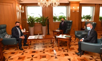 Заев на проштална средба со генерал Јанкович: Канцеларијата на НАТО во Скопје ја круниса својата мисија со членството на земјата во Алијансата