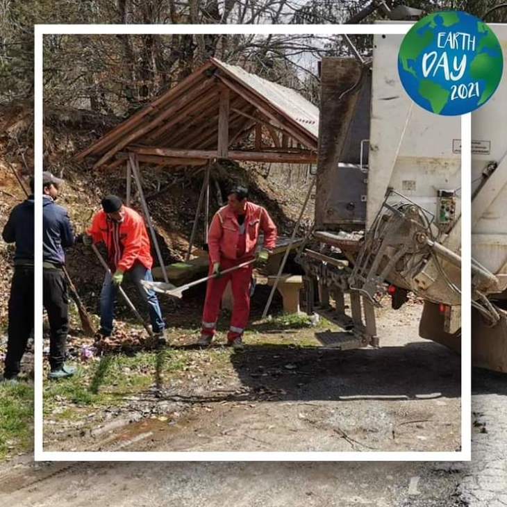 Екоакција во Суви Лаки по повод Денот на планетата Земја