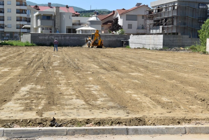 Во Струмица се гради парк во урбана заедница