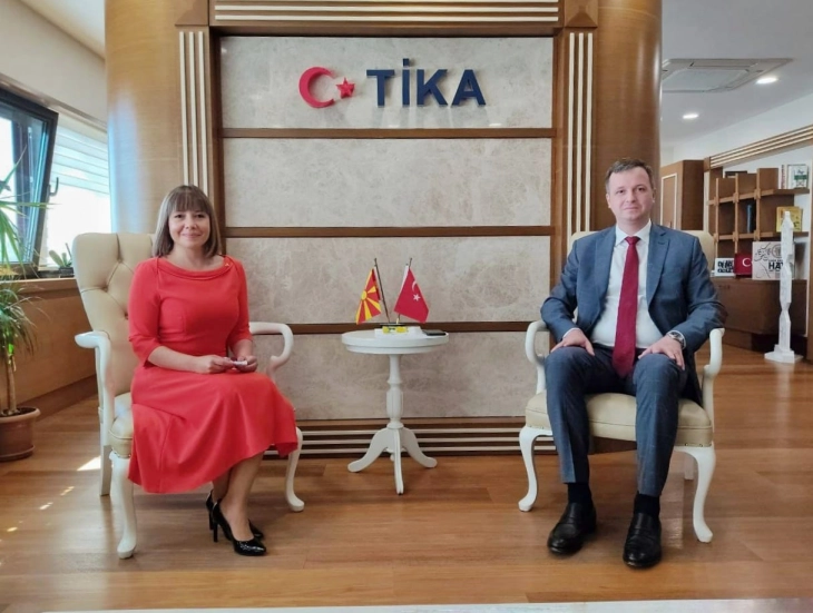 Царовска во Анкара: ТИКА продолжува со инвестиции во образованието во Северна Македонија