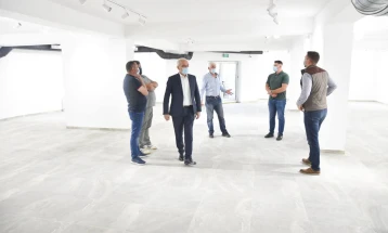 Во Струмица привршува изградбата на Уметничката галерија и отвореното спортско игралиште