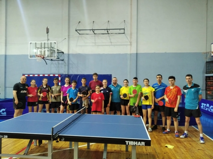 Интензивни подготовки на македонските младински репрезентации во пинг-понг