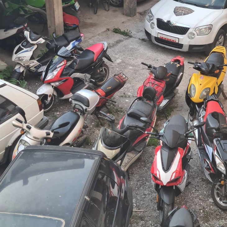 Педесет санкции за прекршоци на мотоциклисти во Кавадарци