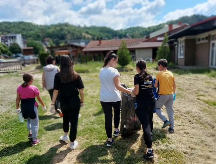 Младинска еко-акција во Македонска Каменица
