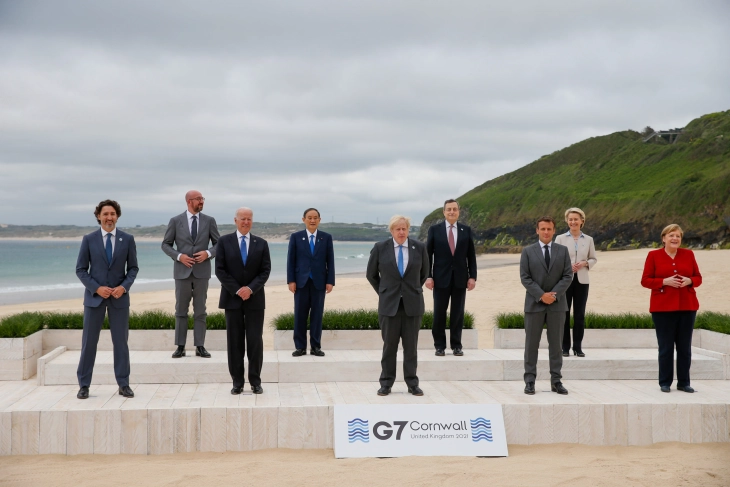 Лидерите на Г-7 се согласија за вакцините, климатските промени и за глобален даночен систем