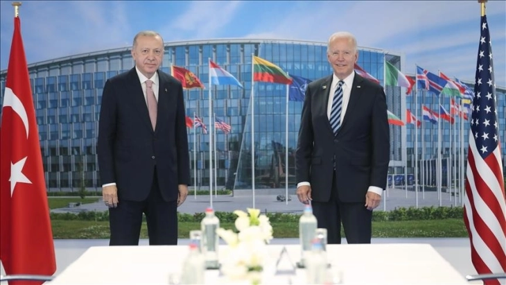 Средба Ердоган-Бајден на маргините на НАТО самитот во Брисел