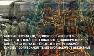 Забрчанец: Да се привлечат граѓаните кон автопатот на добри нешта, наспроти темните канали на дезинформации