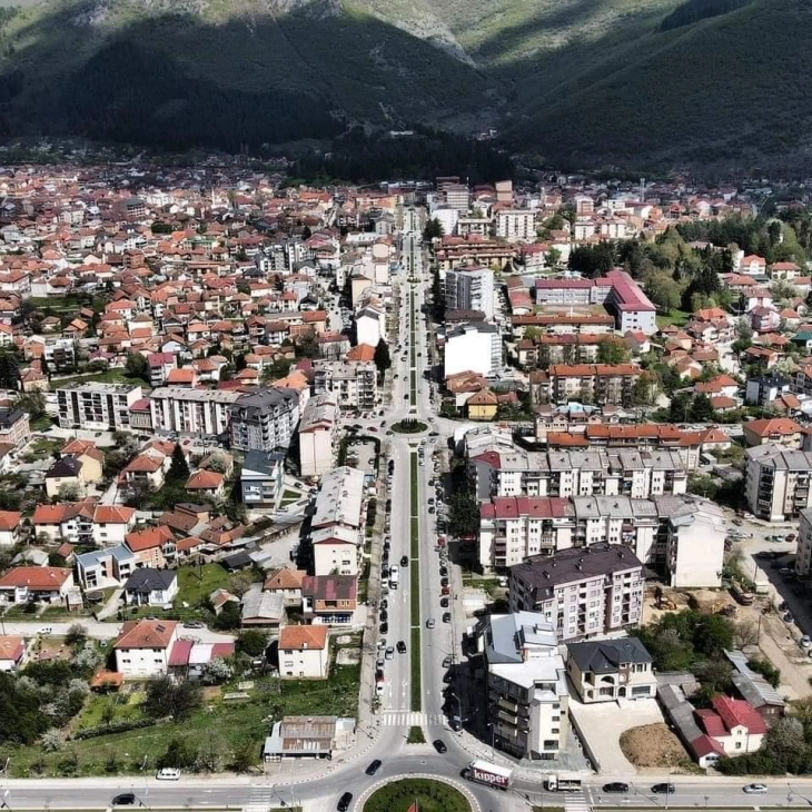 Прекин на сообраќајот на улицата „Скопска“ во Кичево