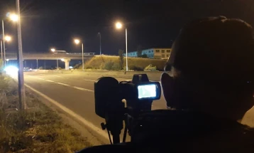 Санкционирани 106 возачи поради пребрзо возење во Тетово и Гостивар