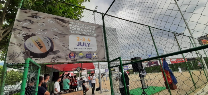 Тетово првпат домаќин на меѓународен турнир во одбојка на песок