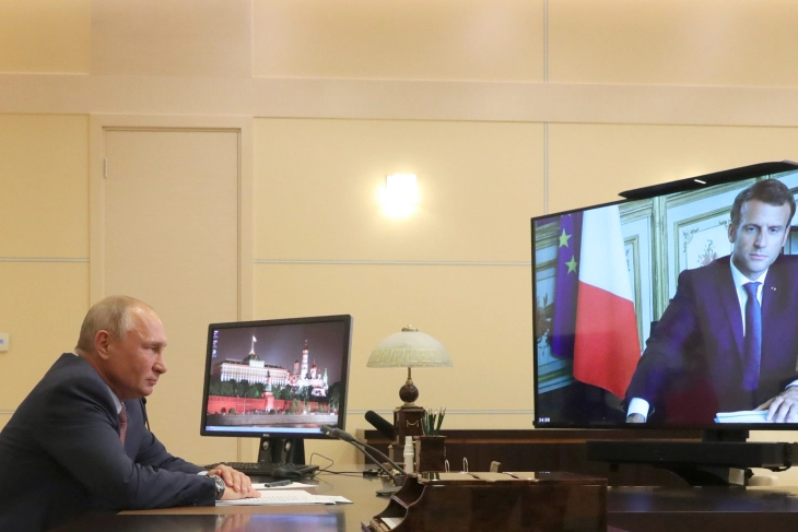 Телефонски разговор Путин - Макрон