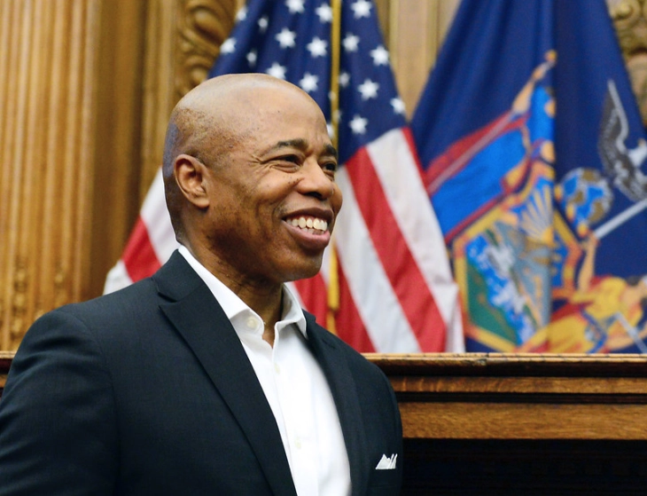 Градоначалникот на Бруклин демократски кандидат за градоначалник на ЊујоркЕрик Адамс