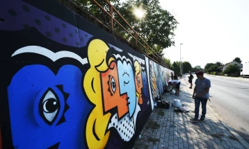 Скопје добива легални ѕидови за слободно користење од уличните уметници