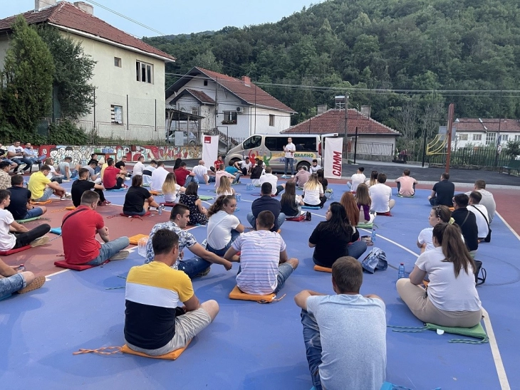 Караванот „Млади локално заедно“ во Крива Паланка, Ранковце и Кратово 