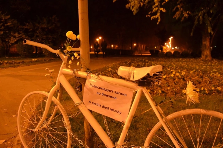„НаТочак“ постави бел точак на местото каде загина Билаљ Љамалари