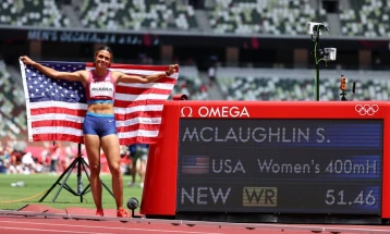 Меклафлин постави светски рекорд на 400 метри со пречки на Олимпијадата во Токио
