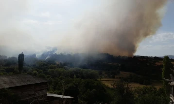 Противпожарната бригада на Град Скопје ќе помогне во гаснењето на пожарите во Пехчево и Делчево