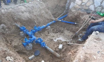 Подобрен водоводен притисок во Сопиште со изведба на нова водоводна линија