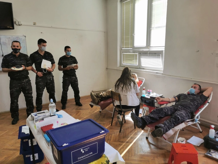 Крводарителска акција на припадниците на Единицата за брзо распоредување  