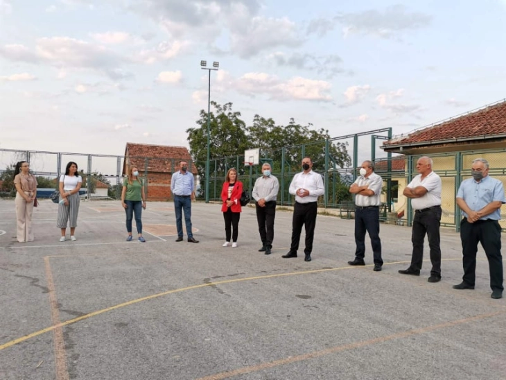 Потпретседателот на СДСМ Спасовски со граѓаните на општина Врапчиште 