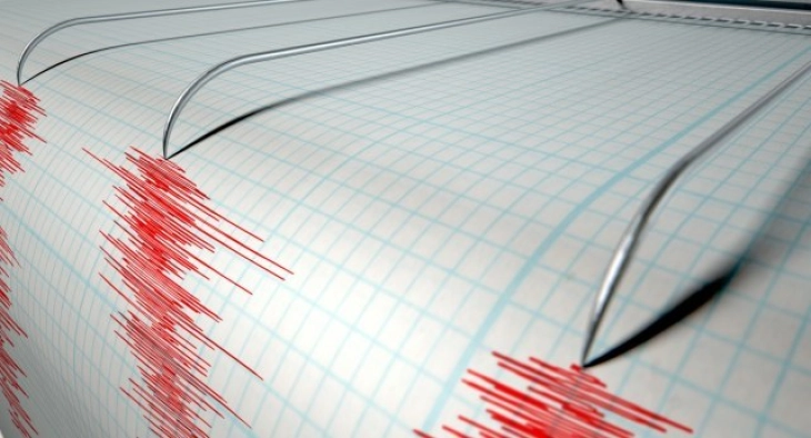 Земјотрес во Струмичко со интензитет од три степени