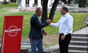 Спасовски: Со Горан Тодоров како иден градоначалник на Кавадарци до забрзан напредок и развој