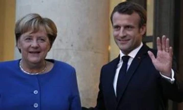 Следната седмица средба Макрон-Меркел во Париз