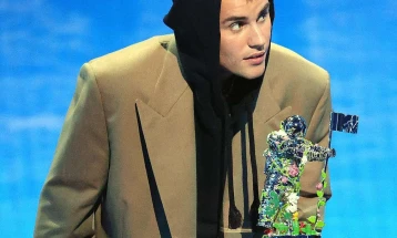 Ем-ти-ви награди: Џастин Бибер е изведувач на годината