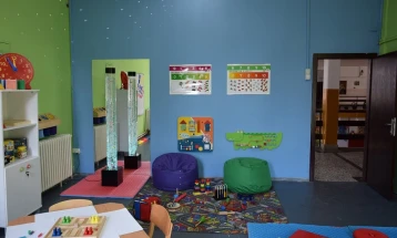 Нова сензорна соба во училиштето „Ѓорѓија Пулевски“ во Аеродром