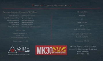 Целодневен фестивал кај Спомен Костурницата во Куманово