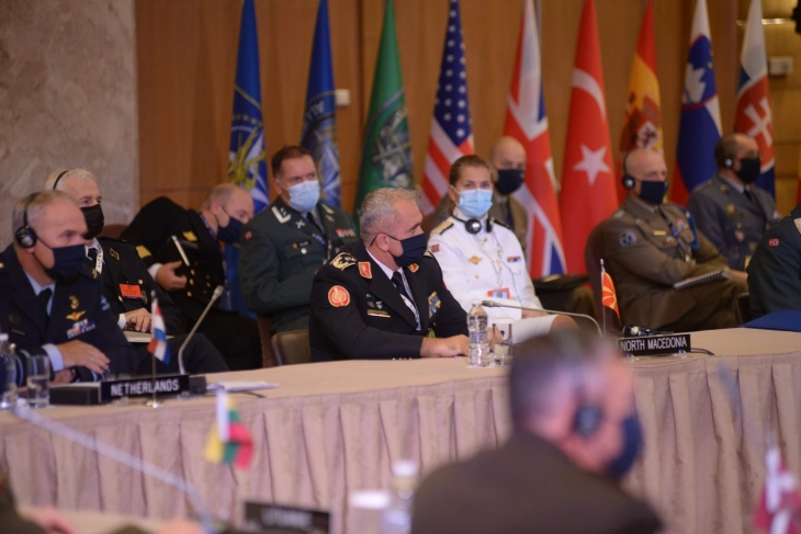 Конференција во Атина на Воениот Комитет на НАТО, со учество на началникот на ГШ на Армијата на Северна Македонија
