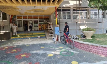 Нова термоизолациска фасада на училиштето во Демир Капија 