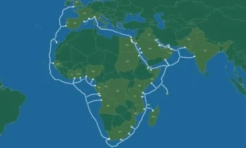Подокеанскиот кабел „2Африка“ ќе биде продолжен за 8.000 километри
