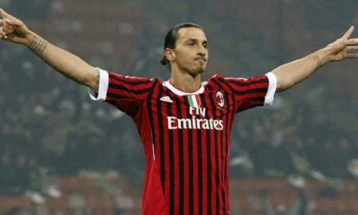 Нада Топчагиќ на 40. роденден на Златан Ибрахимовиќ