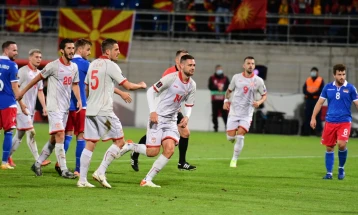 Македонските фудбалери со убедлив триумф се враќаат од Лихтенштајн