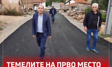 Кандидатот за втор мандат Пекевски најави продолжување на инвестициите во атмосферска канализација во Берово