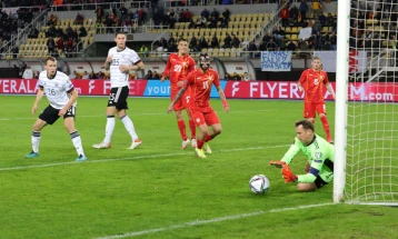 Германците пресилни за македонските фудбалери