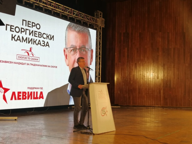 Георгиевски: Граѓаните нека гласаат за личноста што ќе направи најдобро за градот