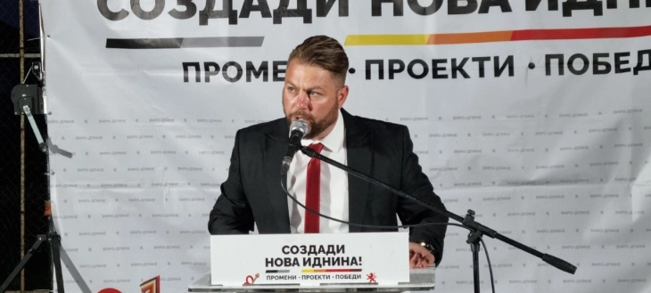 Кандидатот на ВМРО-ДПМНЕ за градоначалник на Лозово Цветковски вети повеќе пари за социјални трансфери