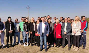 Нови уредени површини за населбата „Зелен рид“ вети кандидатот за градоначалник од СДСМ за Куманово, Илиевски